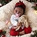 CHAREX Reborn Baby Dolls  Black 22 inches Newborn African American Realistic Lifelike Baby Dolls for Kids Age 3 - Image 4