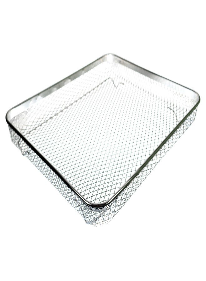 Univen Stainless Steel Upgraded Air Fryer Basket Compatible with Cuisinart Airfryer Oven TOA-26 TOA-28 - Image 3