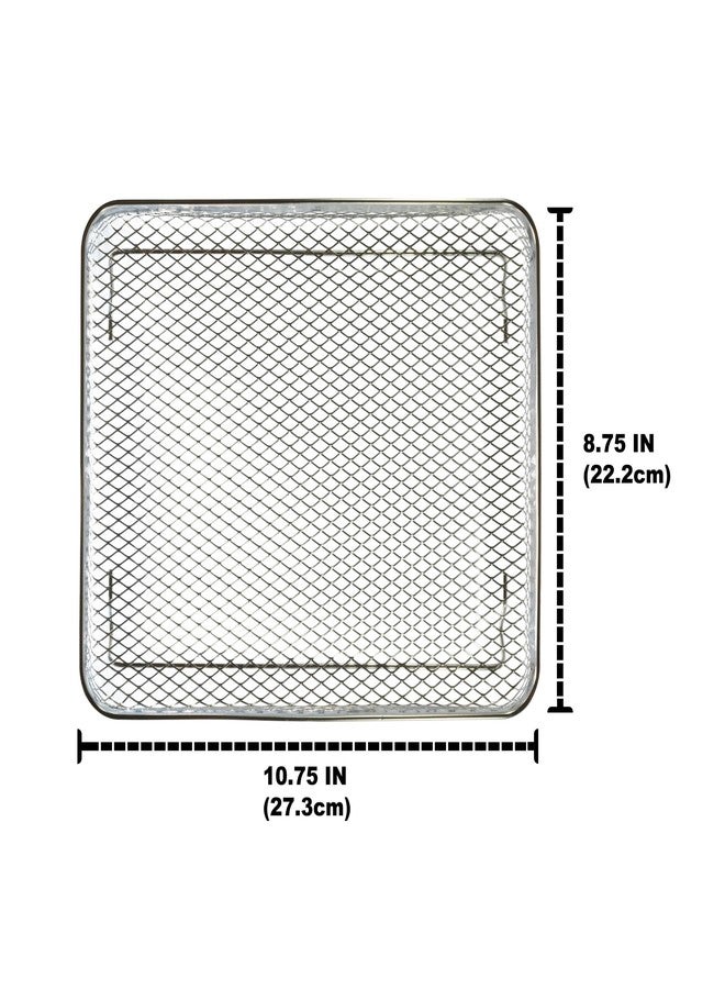 Univen Stainless Steel Upgraded Air Fryer Basket Compatible with Cuisinart Airfryer Oven TOA-26 TOA-28 - Image 4