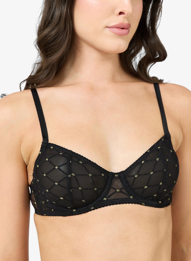 Ginger 2 PC Sheer Lingerie Set - Image 2