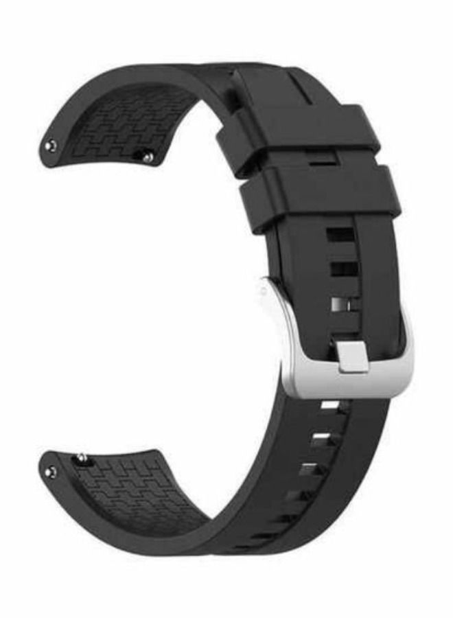 Replacement Wristband For Samsung Galaxy Watch 22millimeter Black - Image 2