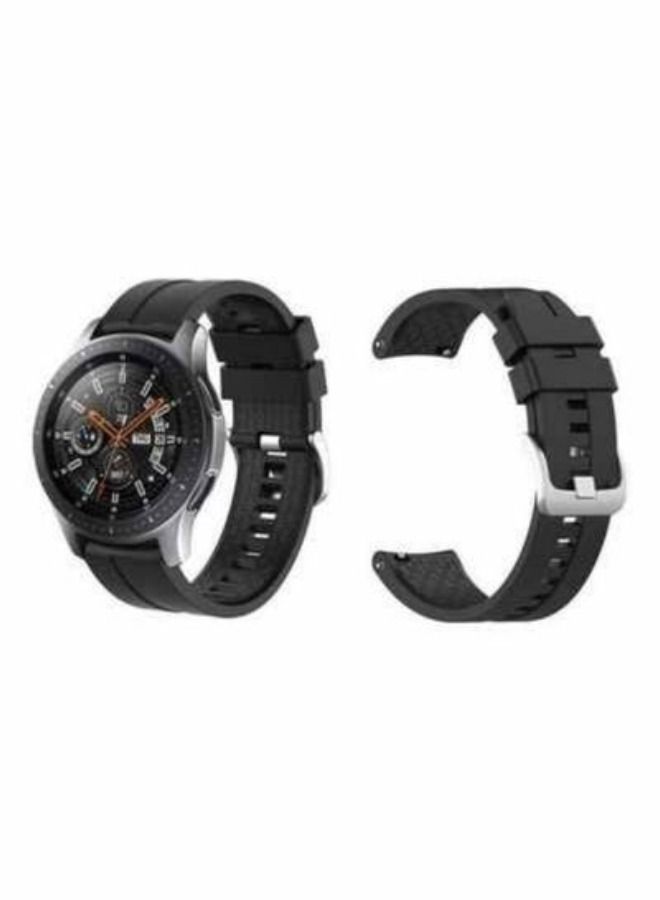 Replacement Wristband For Samsung Galaxy Watch 22millimeter Black - Image 1