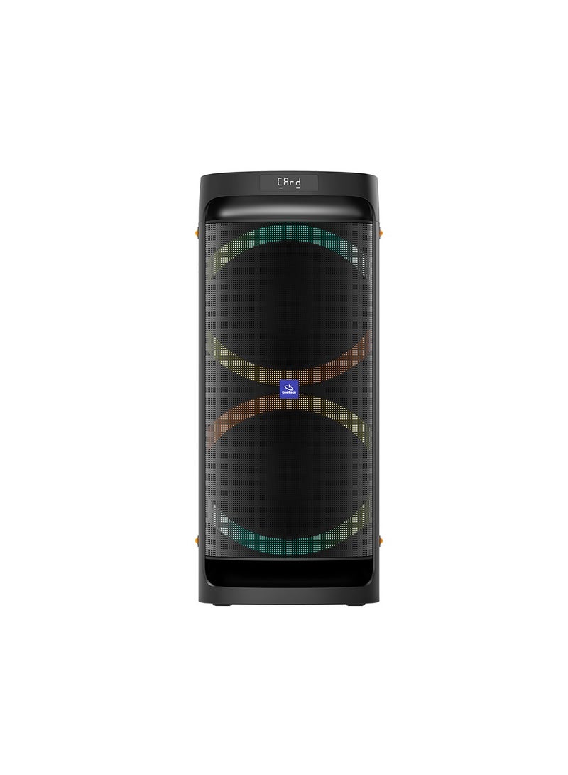 Goaltage SoundBox Party Speaker including Remote Control and Wireless Microphone with High-Power Wireless Bluetooth Connection - Image 1
