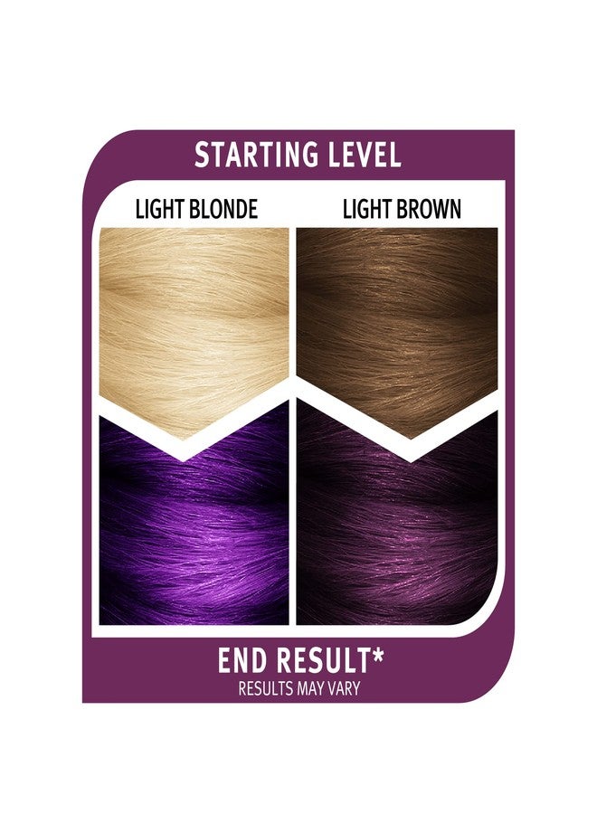 سبلات مجموعة صبغة الشعر شبه الدائمة سبلات ميدنايت بيربل جاسبر، استخدام واحد، تتضمن بلسمًا مُرمِّمًا عميقًا، تدوم حتى 30 غسلة، لا حاجة للمبيض، صبغة شعر نباتية وخالية من القسوة. - Image 4