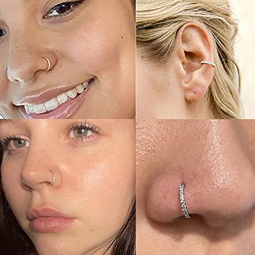 QWALIT Nose Ring Piercing Kit - Self Piercing at Home Kit with Disposable Nose Ring Gun - Image 4