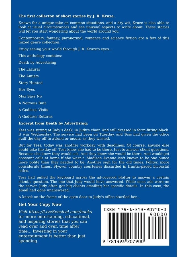 J. R. Kruze Short Story Collection 01