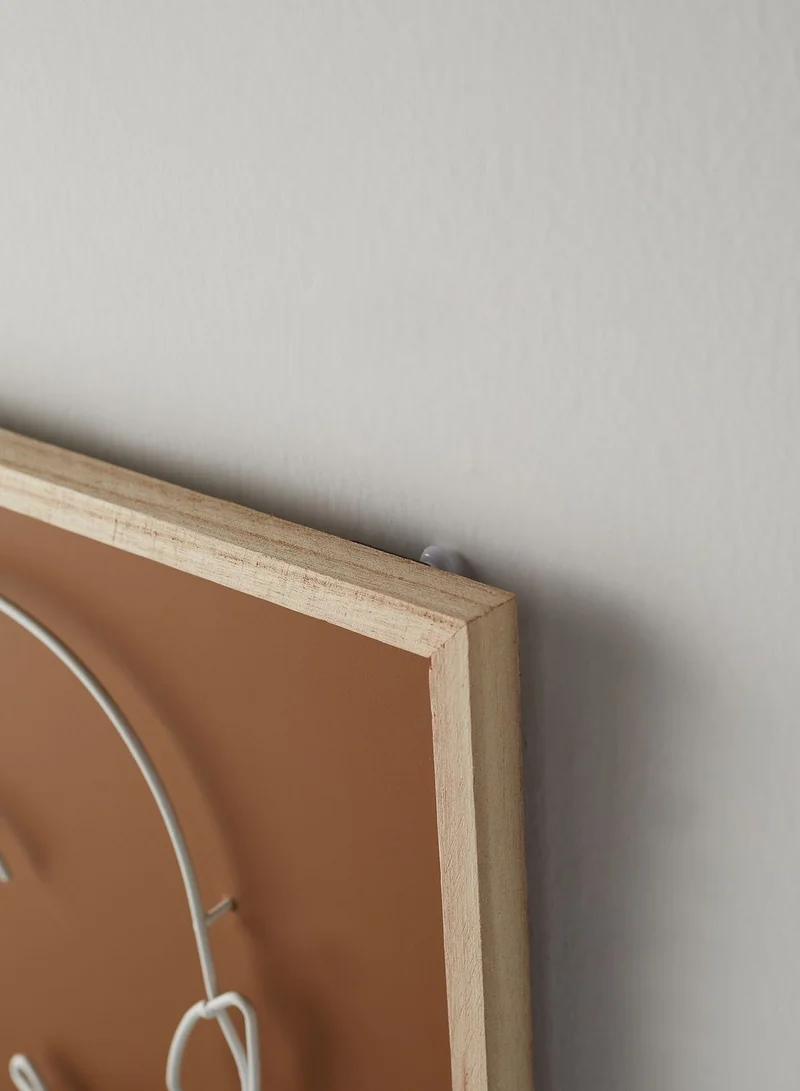 present time Large Line Drawing Wall Art
