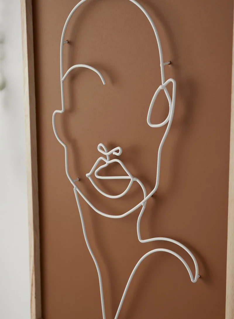 present time Large Line Drawing Wall Art