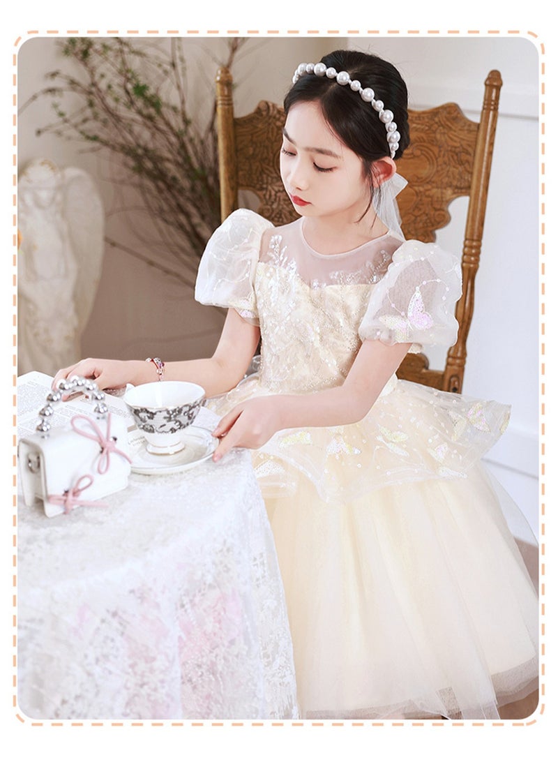 Dress children's piano performance dress princess dress costumes - Image 2