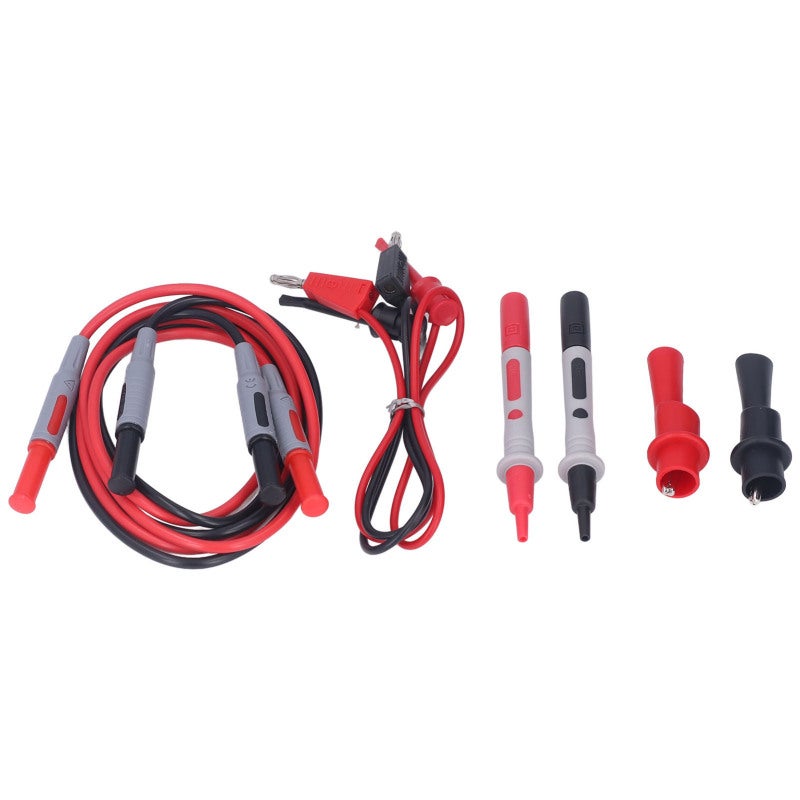 Automotive Test Probes Kit 8-Piece Brass Probe Tips Threading Design - Fast Measurement Response Multimeter Test Leads for Car Diagnostics and Repairs - Image 2
