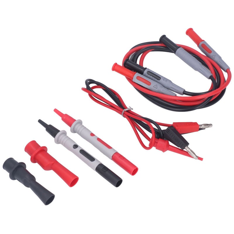 Automotive Test Probes Kit 8-Piece Brass Probe Tips Threading Design - Fast Measurement Response Multimeter Test Leads for Car Diagnostics and Repairs - Image 5