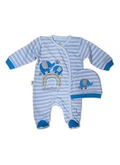 Baby Footed Jumpsuit with macthing icecap - pzsku/ZDBEAD11B144CABB6D299Z/45/_/1719907306/f84a4f88-572f-430b-a097-bbb2f6cbc2b9