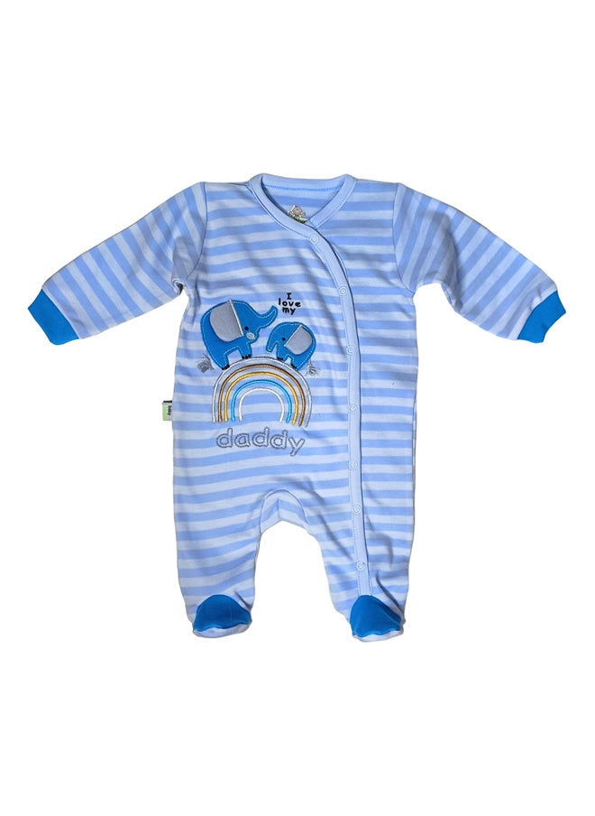 BabyShoora - Baby Footed Jumpsuit with macthing icecap - Image 1
