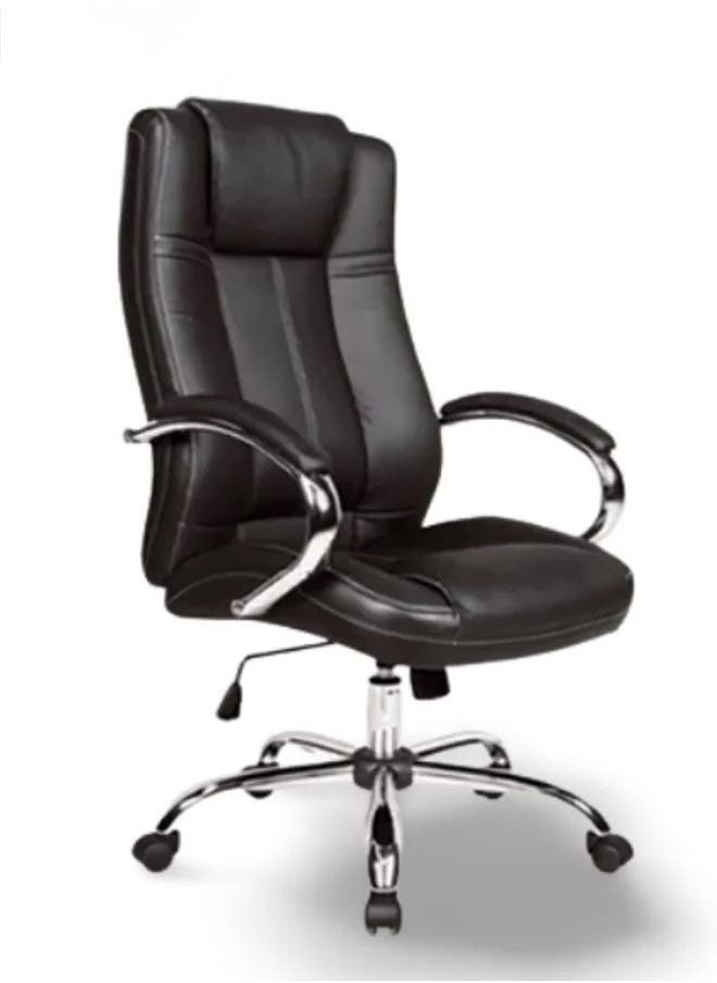 SILA Executive Ergonomic Office Chair , Computer Desk Chair, PU Leather, Steel Structure, Smooth lumbar support with adjustable Height  - Image 1