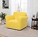 Madison Madison Sanctuary Jersey Chair Slipcover, Yellow  - Image 2