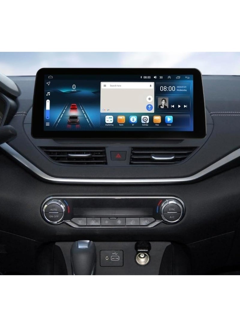 فيريكس شاشة أندرويد 12.3 بوصة لسيارة نيسان ألتيما 2019-2023 تدعم Apple CarPlay و Android Auto اللاسلكي، نظام ملاحة GPS، واي فاي، DSP، بلوتوث، راديو FM، كاميرا خلفية AHD، ذاكرة RAM 4GB، واجهة سريعة - Image 1