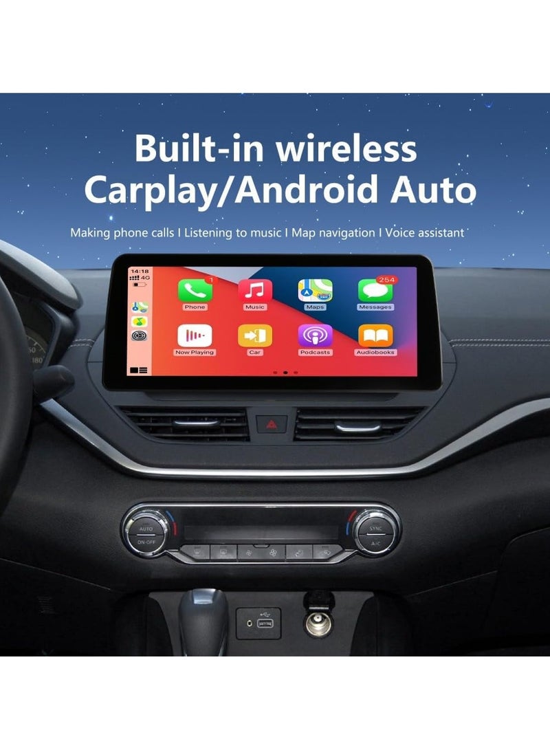 فيريكس شاشة أندرويد 12.3 بوصة لسيارة نيسان ألتيما 2019-2023 تدعم Apple CarPlay و Android Auto اللاسلكي، نظام ملاحة GPS، واي فاي، DSP، بلوتوث، راديو FM، كاميرا خلفية AHD، ذاكرة RAM 4GB، واجهة سريعة - Image 2