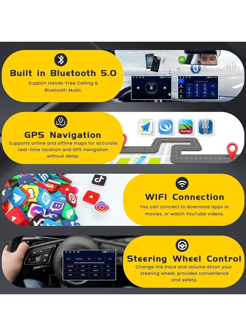 فيريكس شاشة أندرويد 12.3 بوصة لسيارة نيسان ألتيما 2019-2023 تدعم Apple CarPlay و Android Auto اللاسلكي، نظام ملاحة GPS، واي فاي، DSP، بلوتوث، راديو FM، كاميرا خلفية AHD، ذاكرة RAM 4GB، واجهة سريعة - Image 4