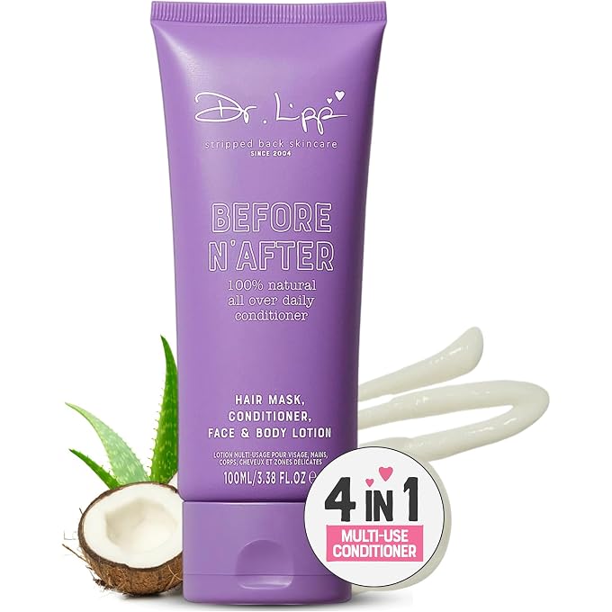 DR. LIPP DR.LIPP, Before N After. 4-In-ONE. Hair Conditioner, Face Lotion, Hair Mask, Body Lotion. 100% natural. 100ml. - Image 1
