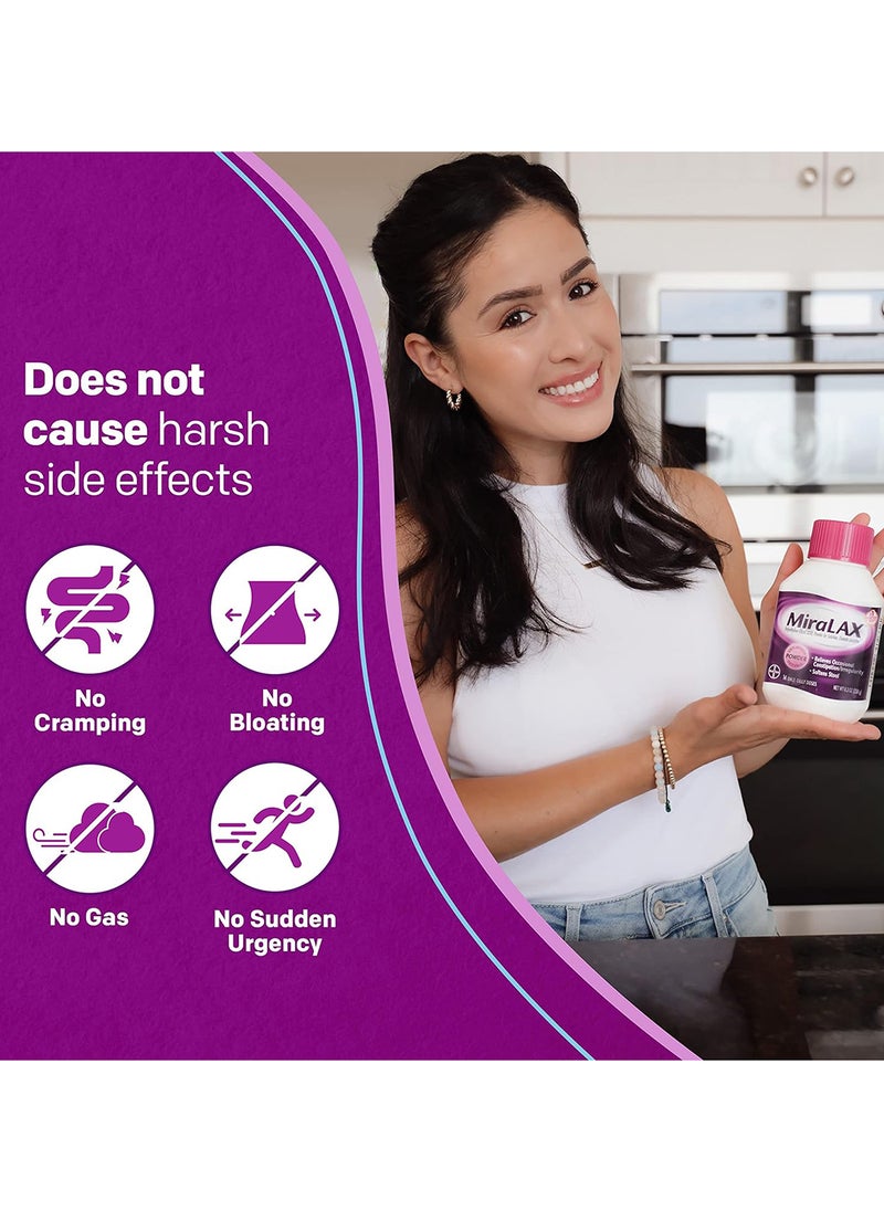 MiraLAX - Laxative Powder Gentle Constipation Relief, Peg 3350 - Image 1