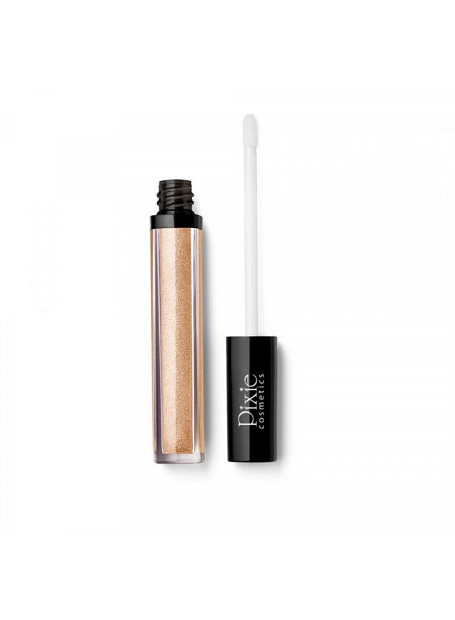 Pixie Cosmetics Liquid Lustre Shimmering Dimensional Lip Gloss (Goldie Luxe) - Image 1