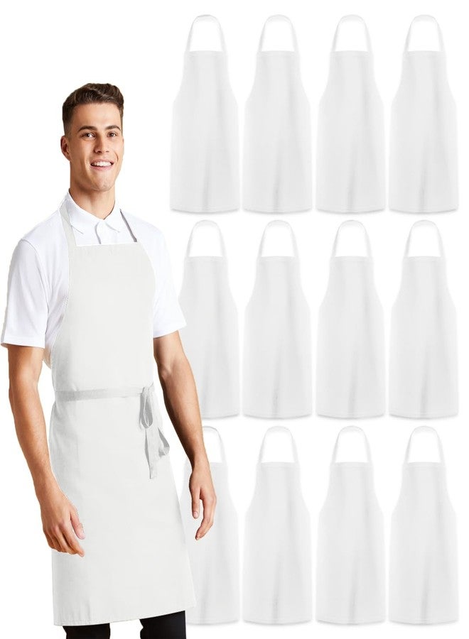 Avalon Kitchen white apron for women white aprons for adults chef apron for men grilling aprons for men - Image 1