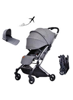 Pikkaboo Pikkaboo Youbi Toddler German Travel System with New Born Attachment - Grey  - Image 2