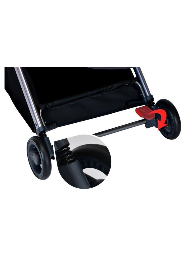 Pikkaboo - Pikkaboo Youbi Toddler German Travel System with New Born Attachment - Grey - Image 1