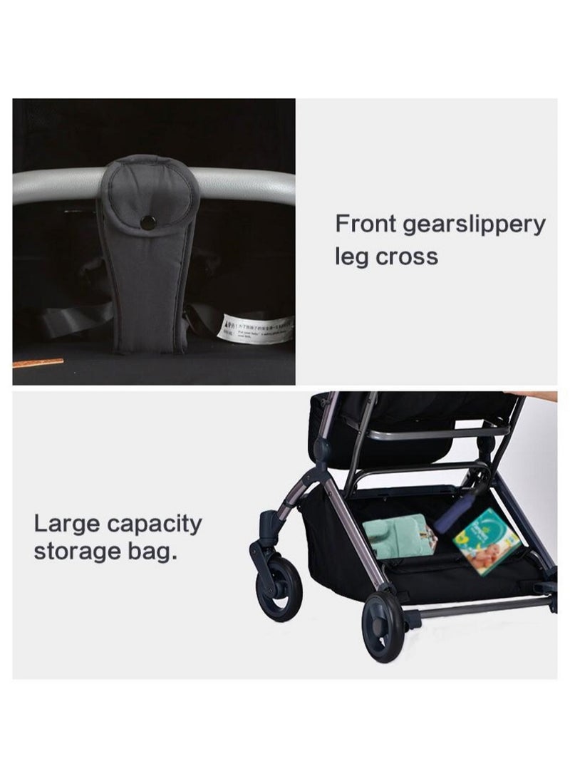 Pikkaboo - Pikkaboo Youbi Toddler German Travel System with New Born Attachment - Grey - Image 1