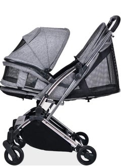 Pikkaboo Pikkaboo Youbi Toddler German Travel System with New Born Attachment - Grey  - Image 3