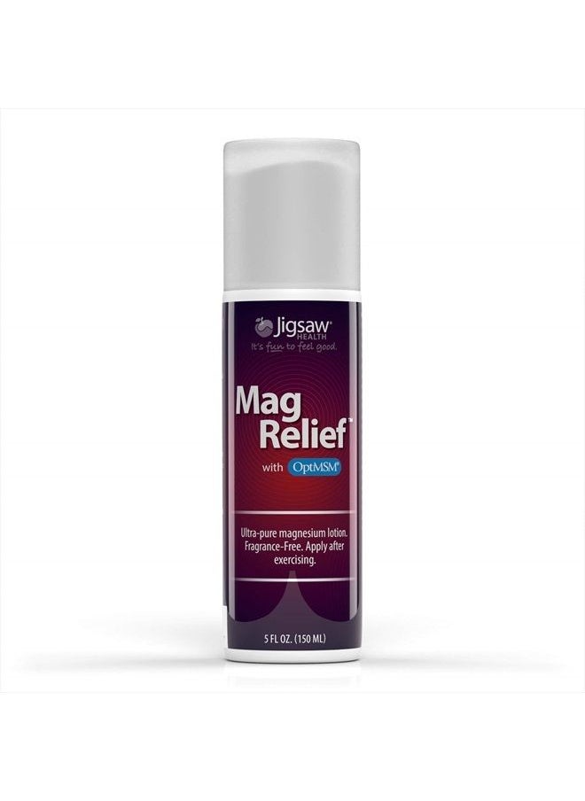 Jigsaw Health MagRelief Magnesium Lotion, 5 Ounces  - Image 1