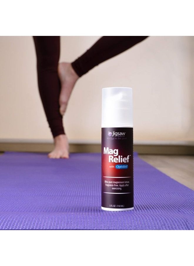 Jigsaw Health MagRelief Magnesium Lotion, 5 Ounces  - Image 5