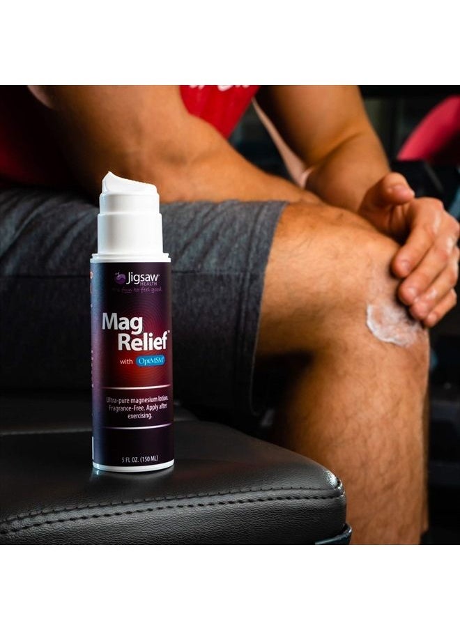 Jigsaw Health MagRelief Magnesium Lotion, 5 Ounces  - Image 4