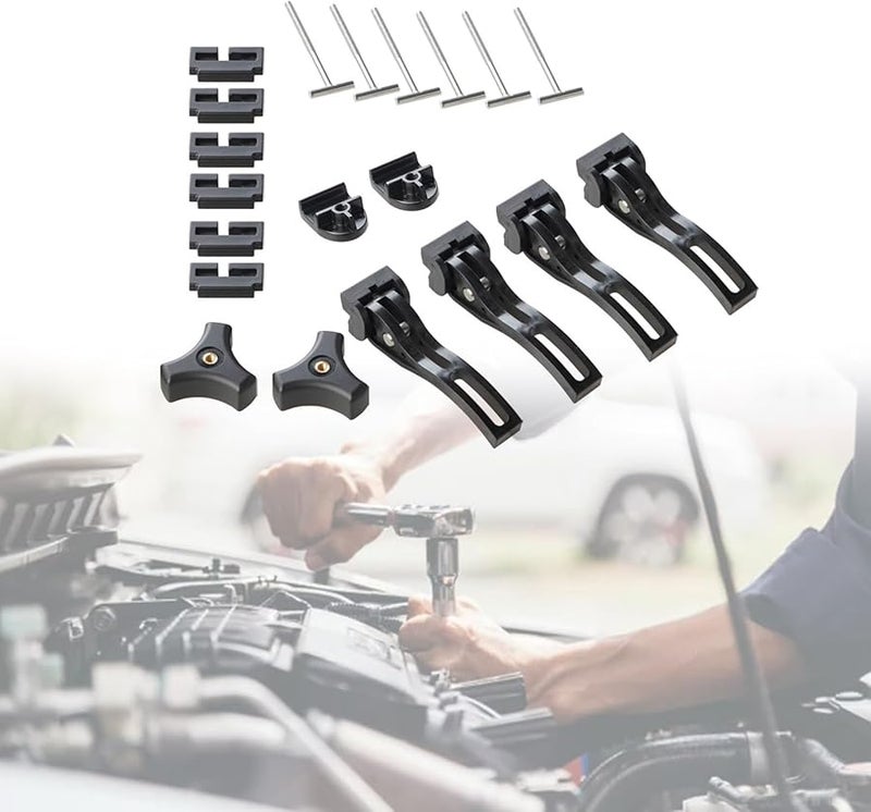 Hard Tri Fold Tonneau Cover Replacement Parts T Bolt Rear Clamp Front Clamp - Image 3