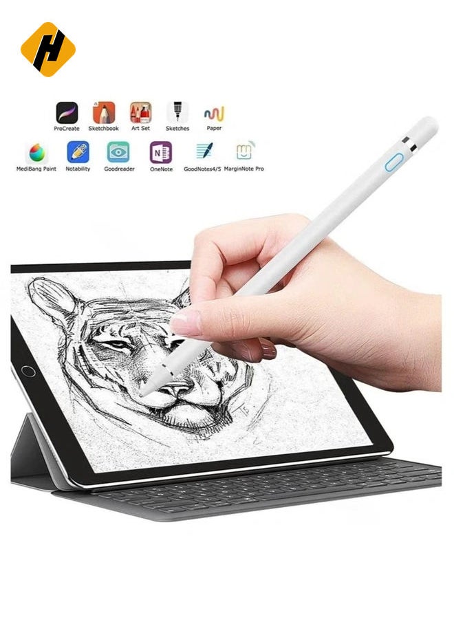 HuHa Active Stylus Pen Palm Rejection for Precise Writing/Drawing Compatible with Apple iPad  - Image 4