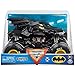Monster Jam Official Batman Monster Truck Retro Batmobile Collector 124 Scale DieCast Vehicle Chrome Rims and BKT Tread Tires for Use in All Playsets Collectible for Fans Birthday Parties - Image 2
