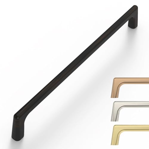 9BUILD 10 Pack Oil Rubbed Bronze Cabinet Pulls 88 Inch Cabinet Handles Bronze Kitchen Pulls Drawer Handles - Image 1