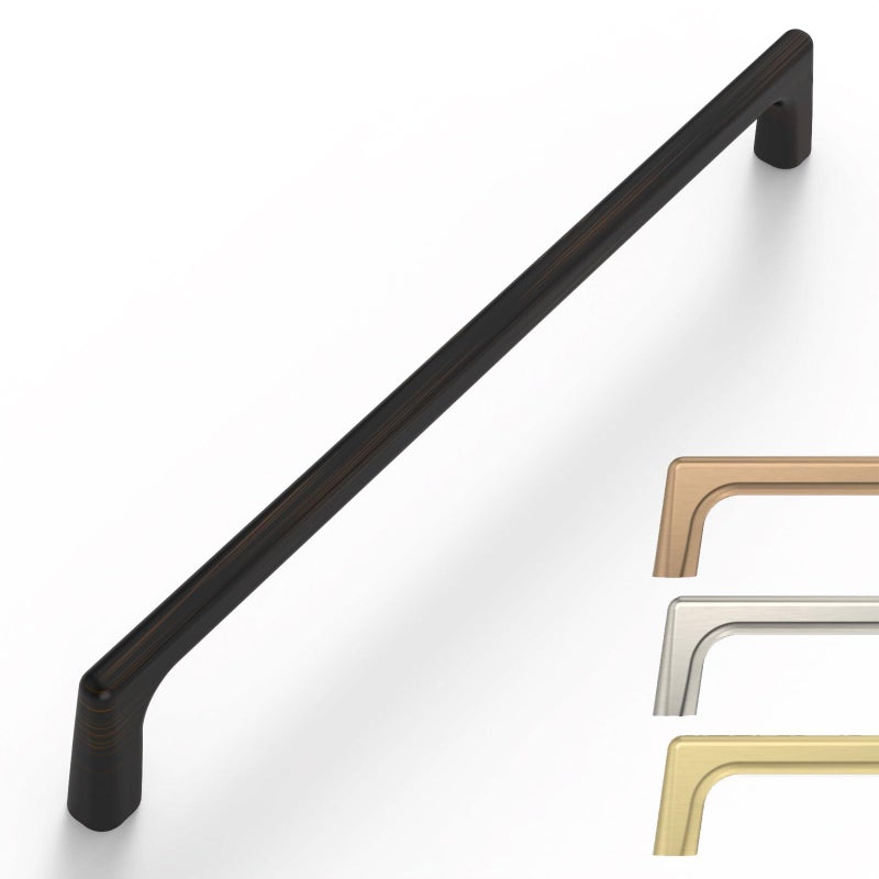 9BUILD 10 Pack Oil Rubbed Bronze Cabinet Pulls 88 Inch Cabinet Handles Bronze Kitchen Pulls Drawer Handles - Image 2