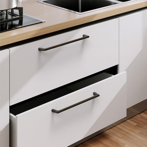 9BUILD 10 Pack Oil Rubbed Bronze Cabinet Pulls 88 Inch Cabinet Handles Bronze Kitchen Pulls Drawer Handles - Image 3