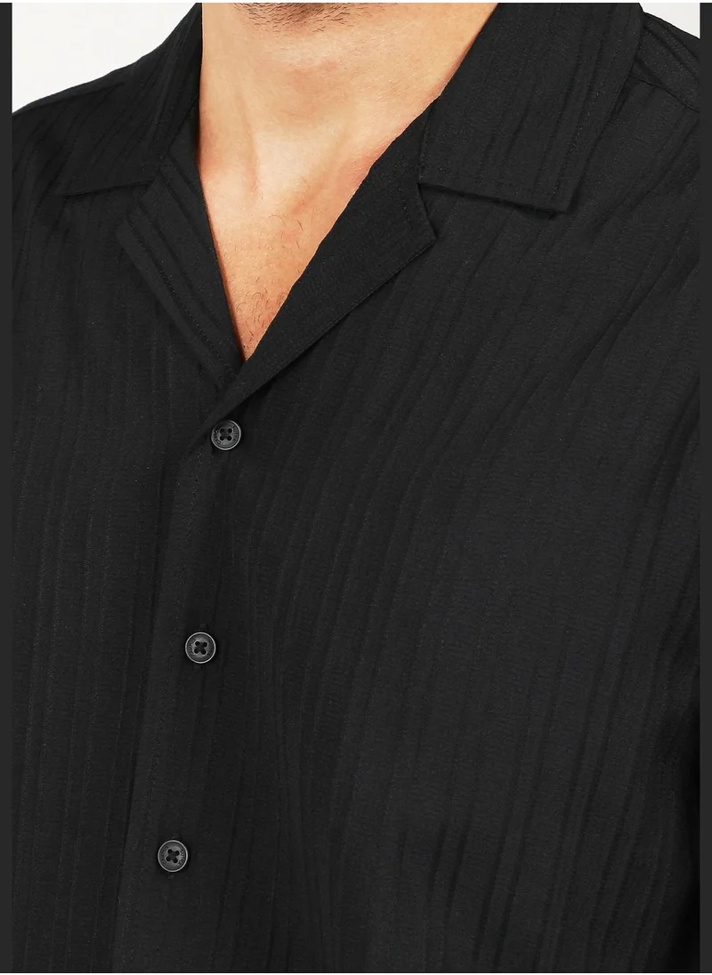 Campus Sutra Button Down Regular Shirt
