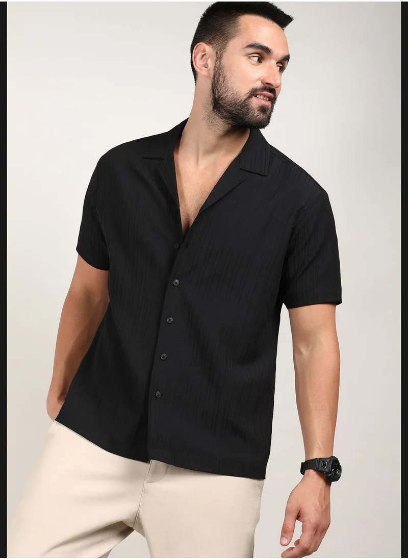 Campus Sutra Button Down Regular Shirt