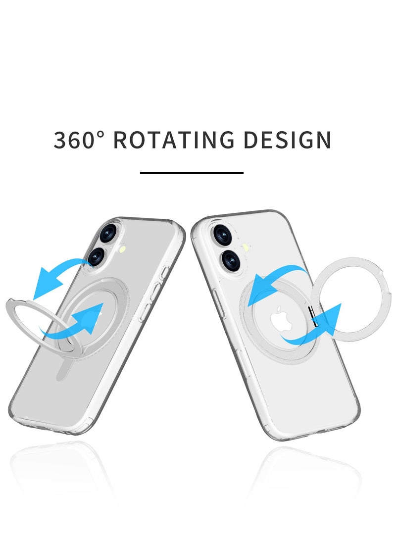 ماكس آند ماكس جراب ماج سيف شفاف لهاتف آيفون ١٦ بلس - غطاء واقٍ شفاف مقاوم للصدمات | تصميم نحيف مقاوم للاصفرار - Image 2