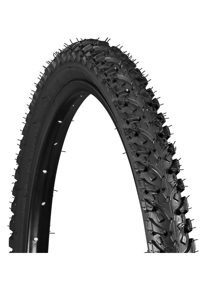 SCHWINN - Replacement Bike Tire, 26" X 1.95" All-Terrain Mountain Bike Tire, Wide & Blocky Knobs, Puncture Guard, Fits Internal Rim Widths 19Mm-29Mm, Psi Range 40 To 65 - Image 1