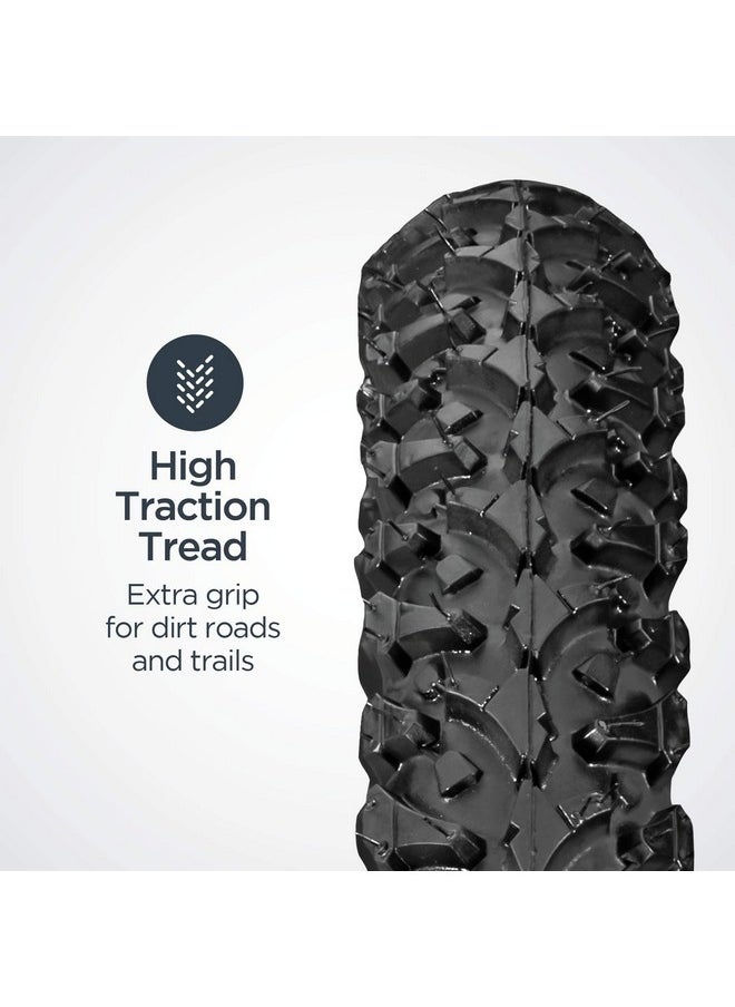 SCHWINN - Replacement Bike Tire, 26" X 1.95" All-Terrain Mountain Bike Tire, Wide & Blocky Knobs, Puncture Guard, Fits Internal Rim Widths 19Mm-29Mm, Psi Range 40 To 65 - Image 1