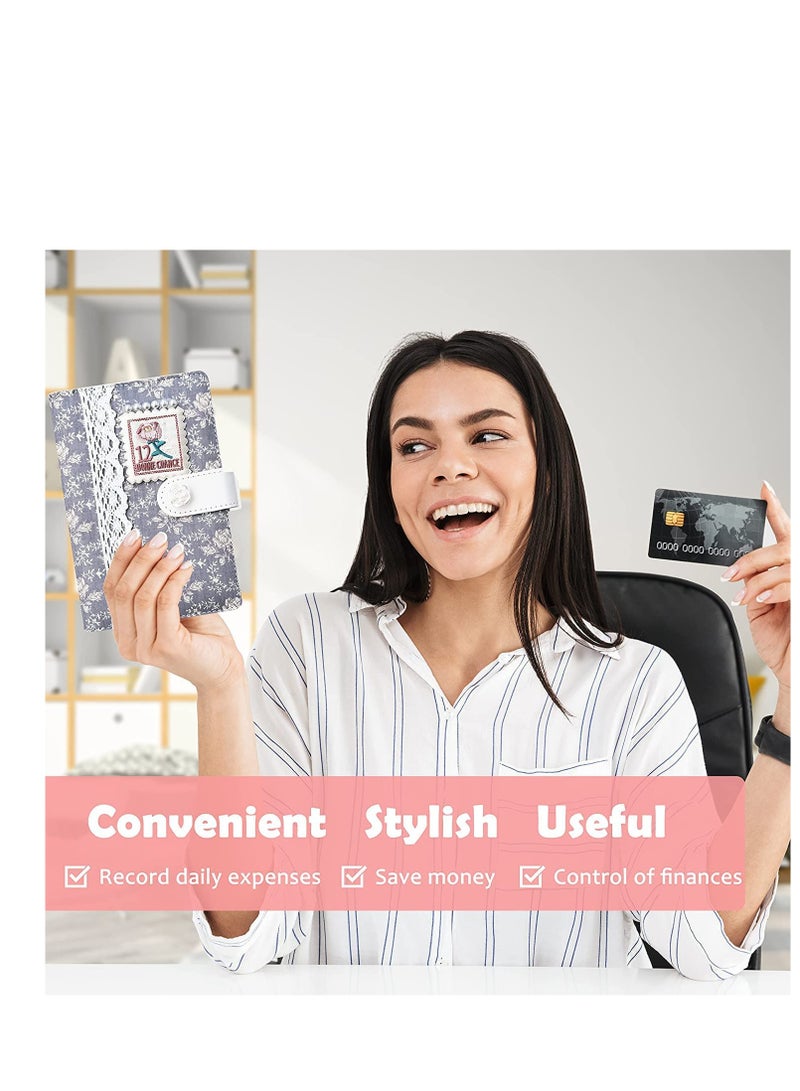 Zikra A6 Budget Binder, Cash Envelopes for Budgeting, Organizer with Label Stickers, for Saving Money & Financial Management, Envelope Wallet - Image 2