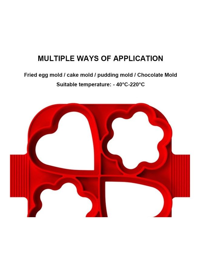 Generic Fried Eggs Mold Red  - Image 4