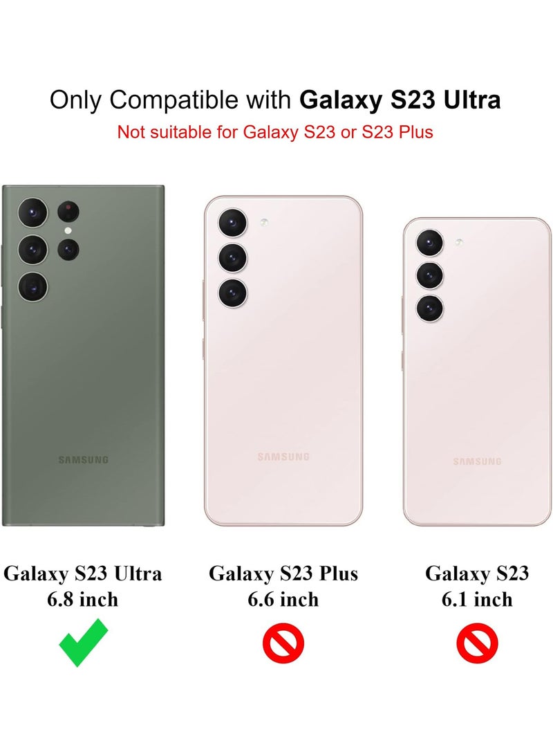 دبليو تيك جراب زاوية مضاد للصدمات لهاتف Samsung Galaxy S23 شفاف للغاية - Image 2