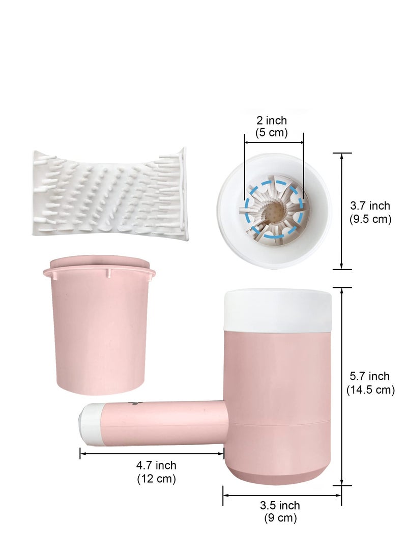 KASTWAVE Dog Paw Cleaner, Portable Paw Washing Cup for Dogs and Cats 360° Rotating Automatic Foot Wash for Cats and Dogs Puppy Foot Cleaner Cup for Dogs Pet Gift for Dog Owners - Image 5