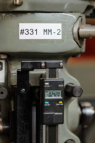 Brady MC-375-422 Polyester B-422 Black on White Label Maker Cartridge, 25' Width x 3/8" Height, For BMP51/BMP53 Printers - Image 3