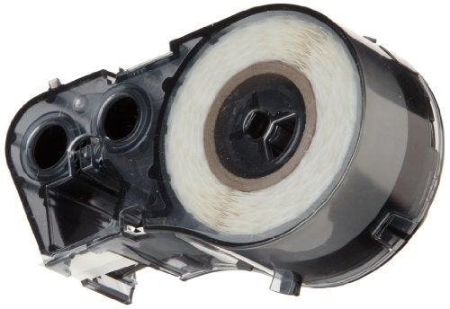 Brady MC-375-422 Polyester B-422 Black on White Label Maker Cartridge, 25' Width x 3/8" Height, For BMP51/BMP53 Printers - Image 2